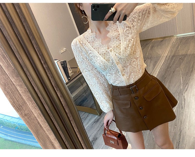 Blouses Women Classy Temperament Elegant Korean Fashion Clothing - Taylor K Shop