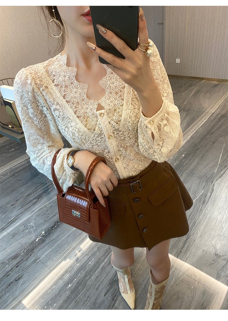Blouses Women Classy Temperament Elegant Korean Fashion Clothing - Taylor K Shop