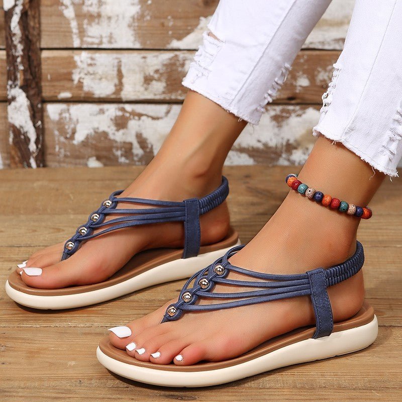 Boho Sandals Summer Women Outdoor Flip Flop Beach Shoes - Taylor K Shop