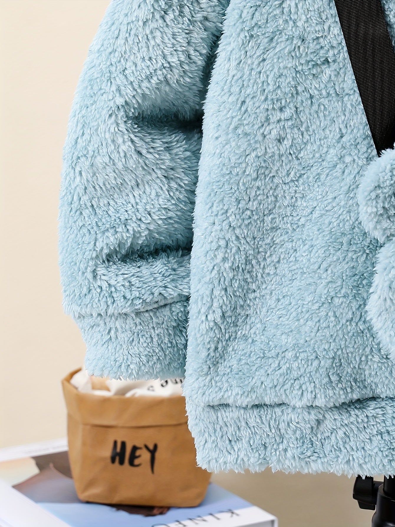 Boys 3pc Winter Set Plush Hoodie Joggers Bear Bag - Taylor K Shop