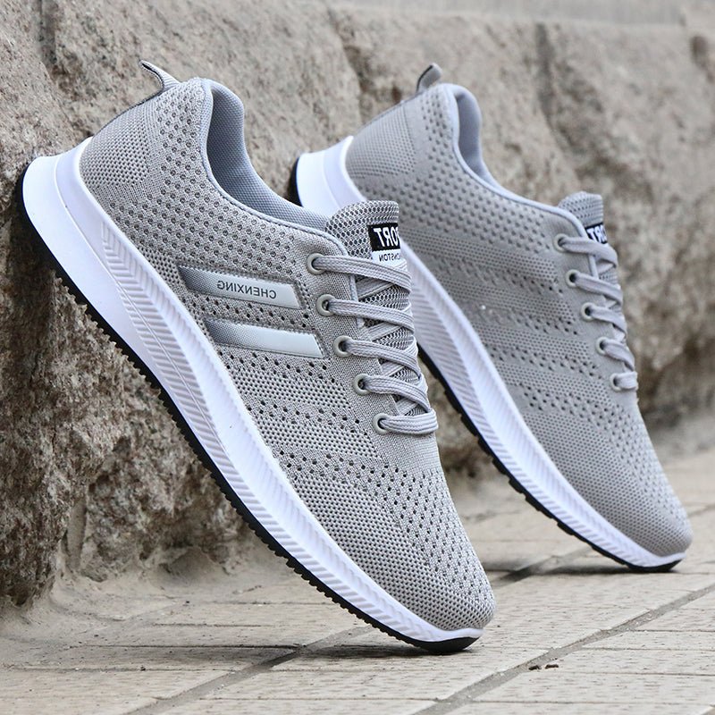 Breathable Mesh Shoes Casual Sports Shoes Deodorant Tide Shoes Non - Slip Running Shoes Work Shoes Men - Taylor K Shop