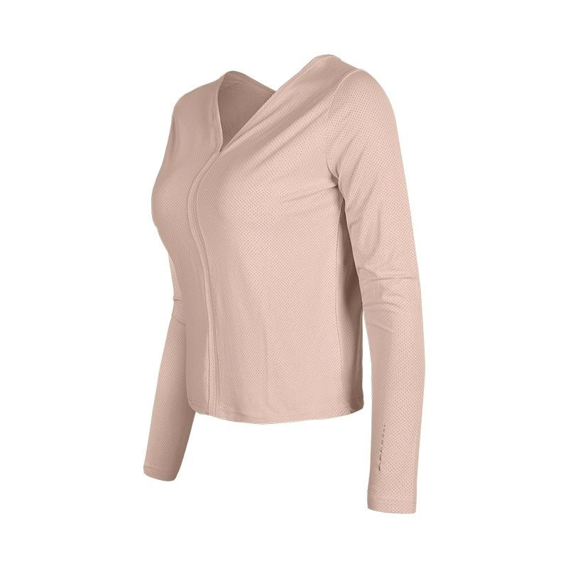 Breathable running fitness training blouse - Taylor K Shop