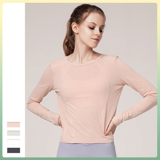 Breathable running fitness training blouse - Taylor K Shop