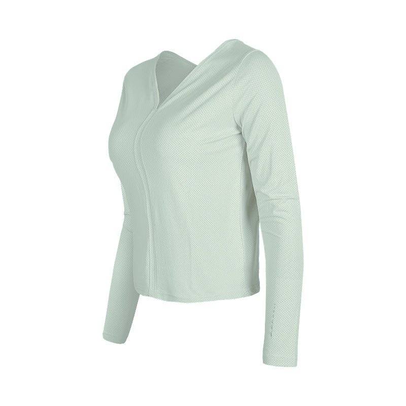 Breathable running fitness training blouse - Taylor K Shop