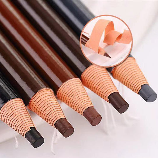 Brown Microblading Eyebrow Pen Waterproof Permanent Makeup Eye Brow Tattoo Pen Pencil Positioning Lip Eyebrow Marker Liner - Taylor K Shop