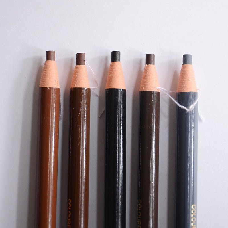 Brown Microblading Eyebrow Pen Waterproof Permanent Makeup Eye Brow Tattoo Pen Pencil Positioning Lip Eyebrow Marker Liner - Taylor K Shop