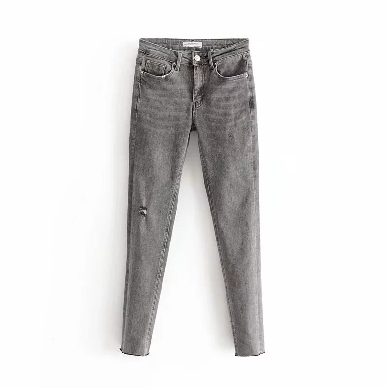 Brushed Skinny Jeans - Taylor K Shop