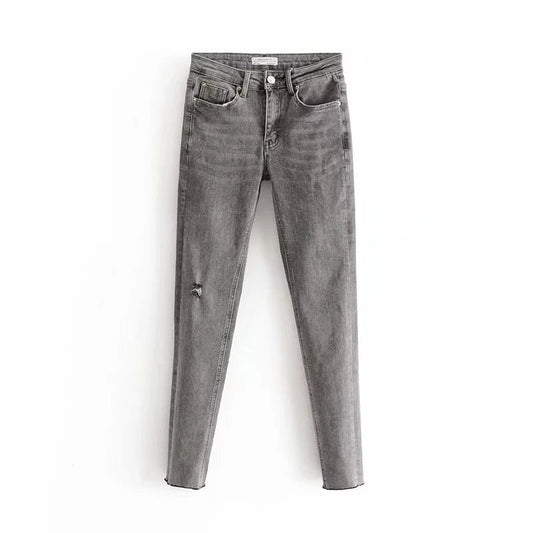 Brushed Skinny Jeans - Taylor K Shop
