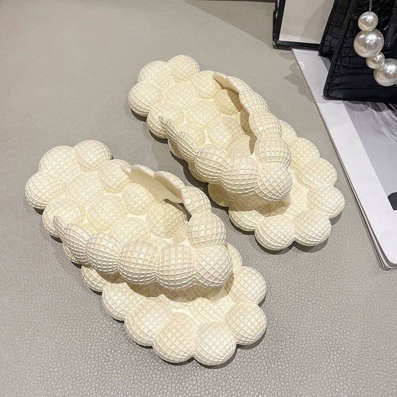 Bubble Slippers Summer Flip - flops Women Indoor Outdoor Flat Sandals Beach Shoes - Taylor K Shop
