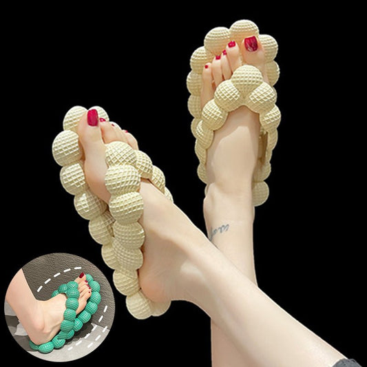 Bubble Slippers Summer Flip - flops Women Indoor Outdoor Flat Sandals Beach Shoes - Taylor K Shop