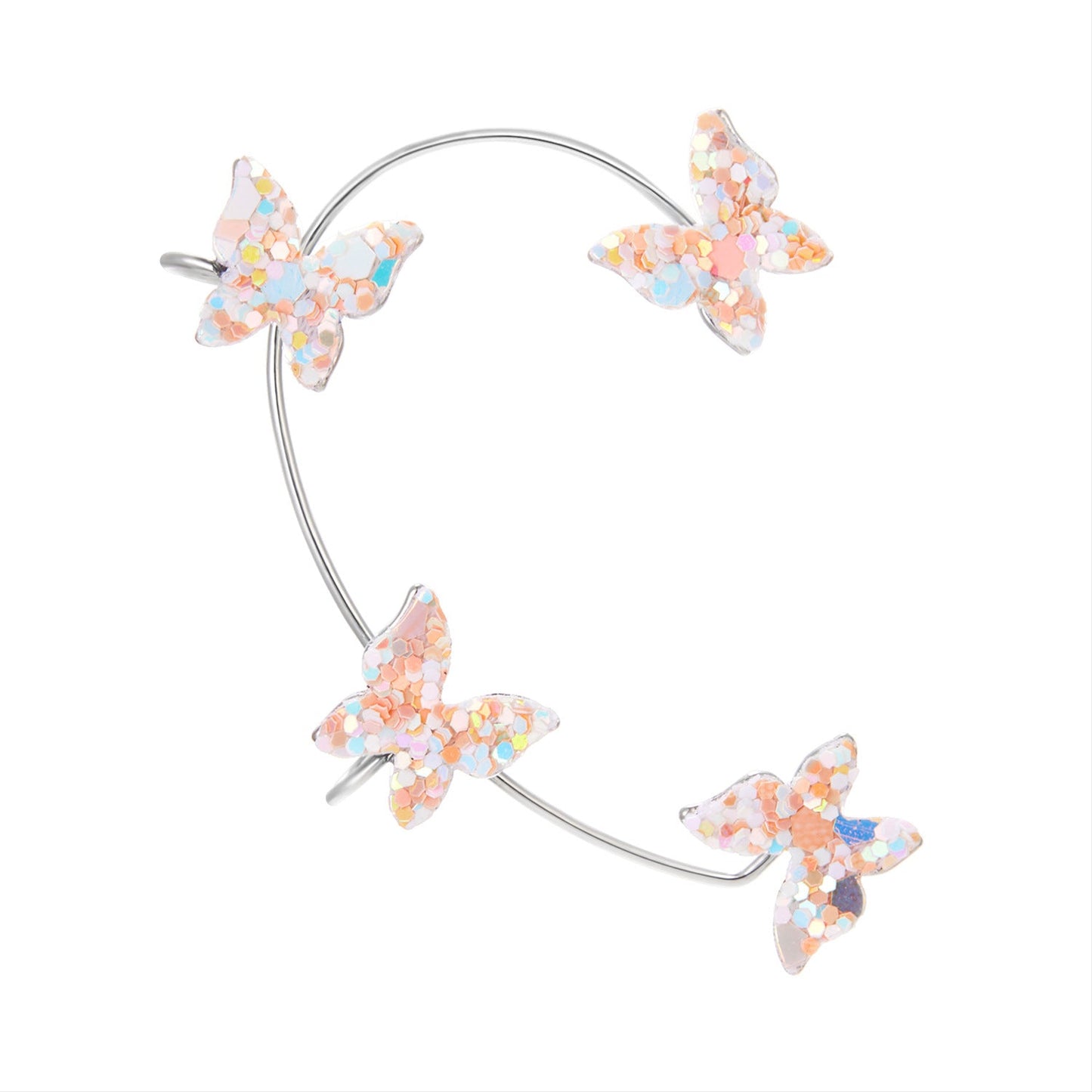 Butterfly Earrings Without Pierced Ear Cuffs - Taylor K Shop