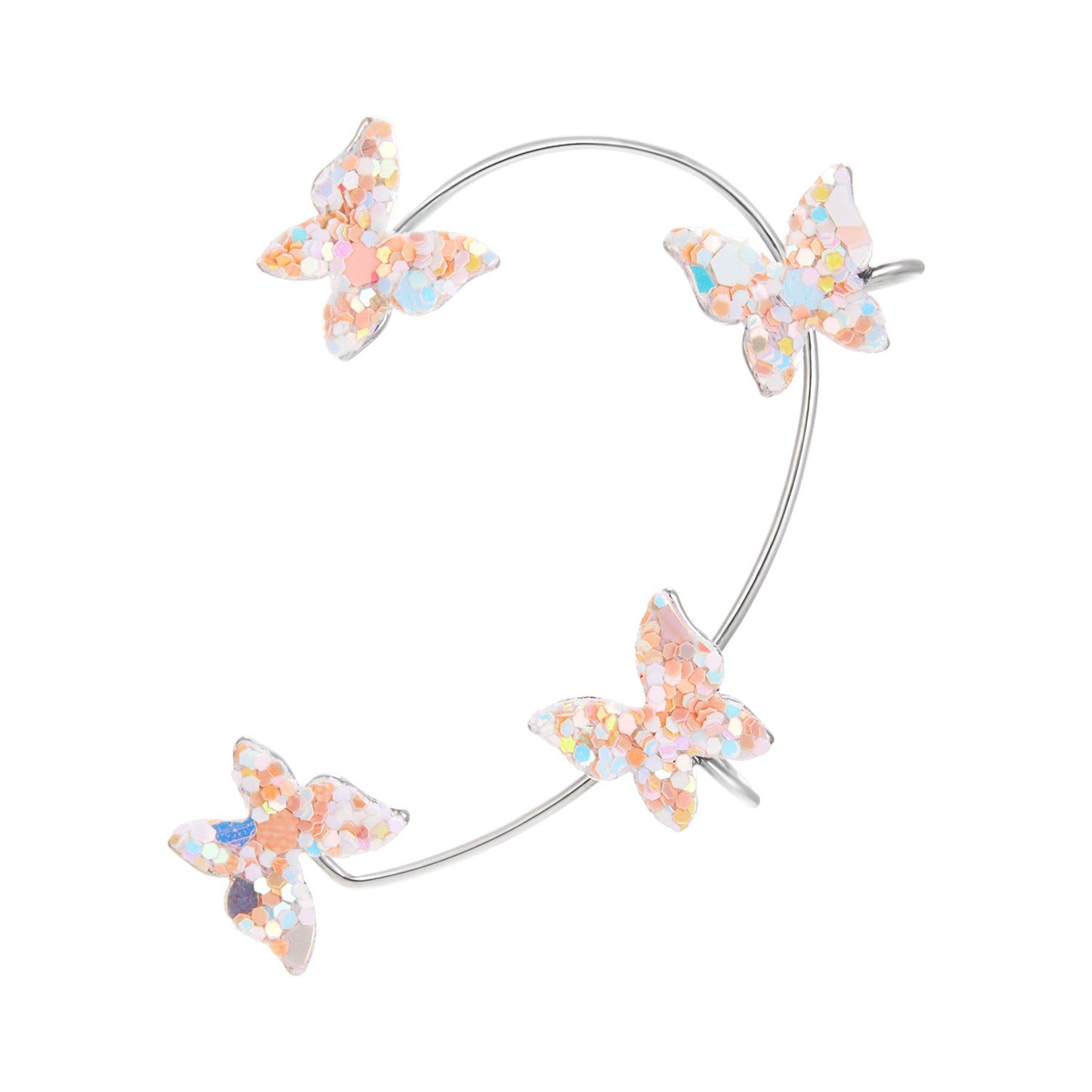 Butterfly Earrings Without Pierced Ear Cuffs - Taylor K Shop
