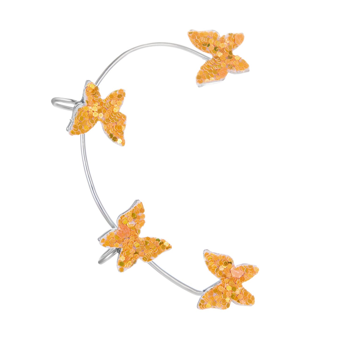 Butterfly Earrings Without Pierced Ear Cuffs - Taylor K Shop