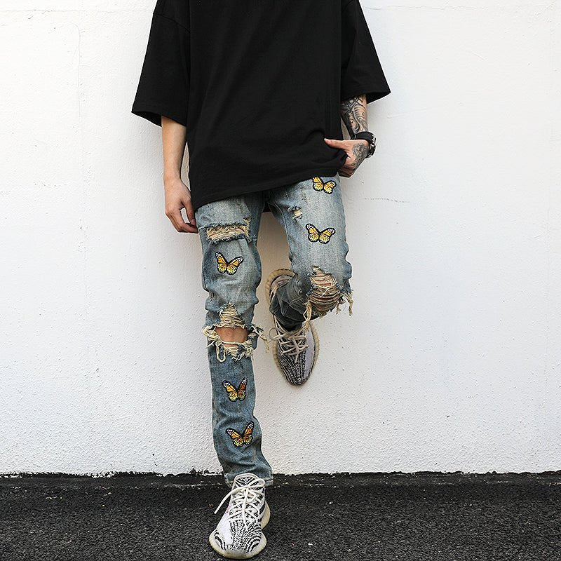 Butterfly jeans - Taylor K Shop