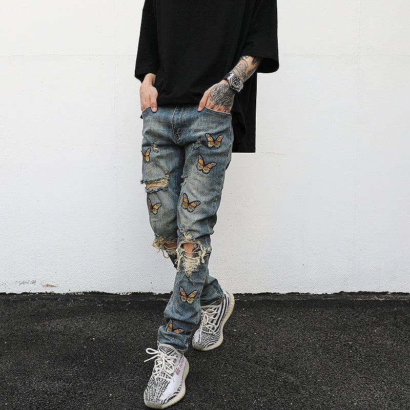 Butterfly jeans - Taylor K Shop