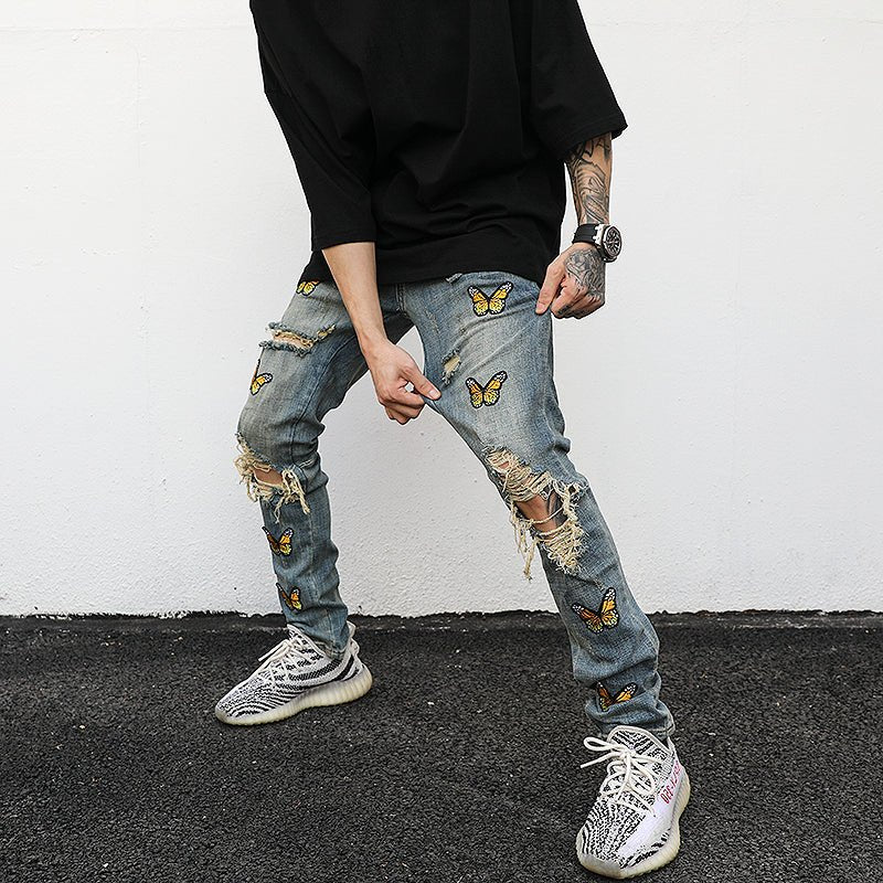 Butterfly jeans - Taylor K Shop
