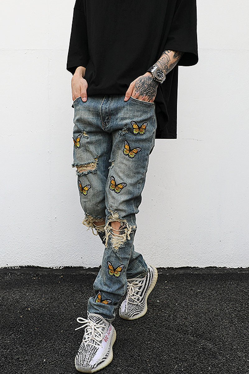 Butterfly jeans - Taylor K Shop