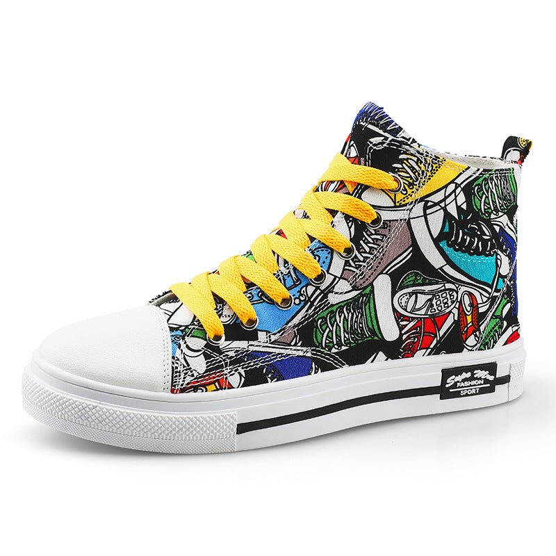 Canvas Shoes Men's Autumn New Trendy Shoes - Taylor K Shop