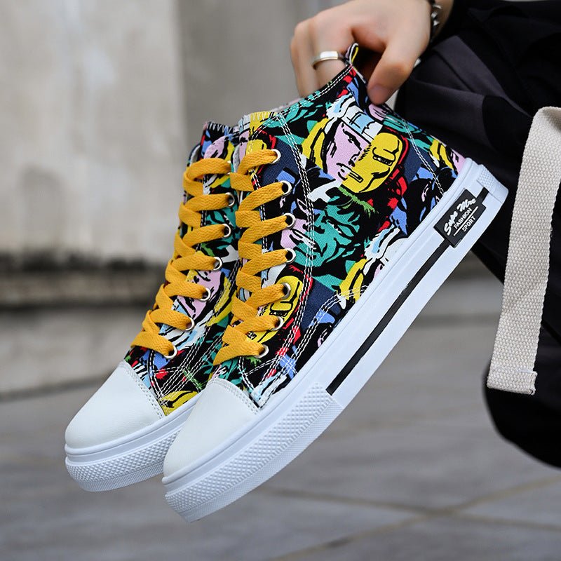 Canvas Shoes Men's Autumn New Trendy Shoes - Taylor K Shop