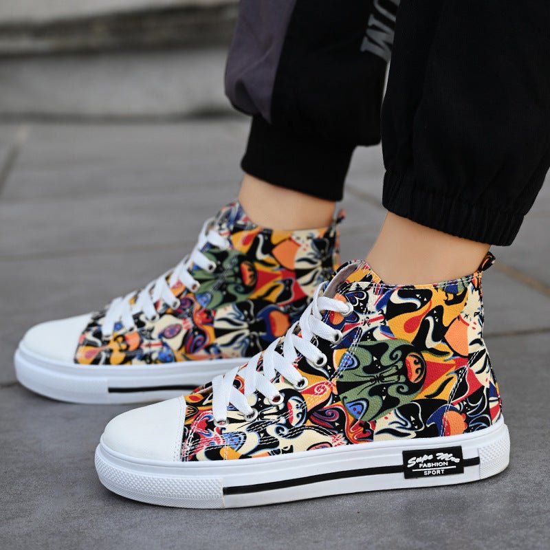 Canvas Shoes Men's Autumn New Trendy Shoes - Taylor K Shop