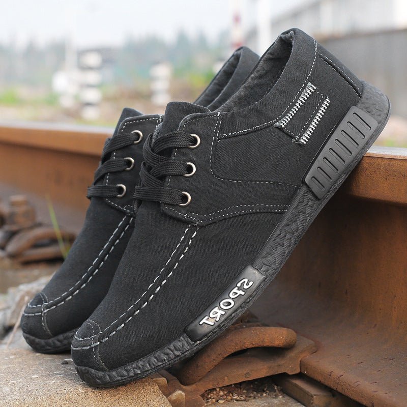 Canvas Shoes Men's Large Size Cloth Shoes - Taylor K Shop