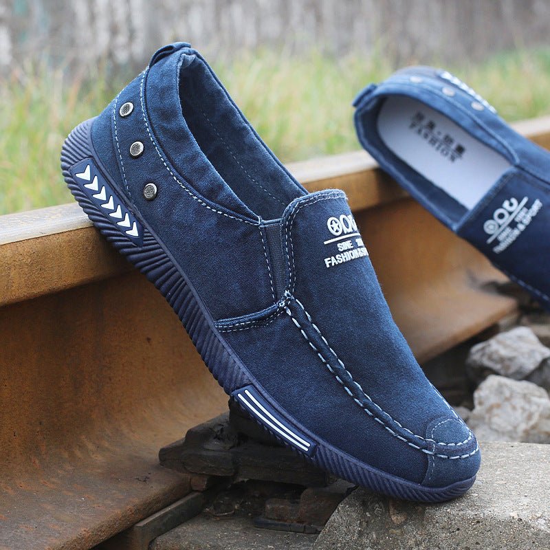Canvas Shoes Men's Large Size Cloth Shoes - Taylor K Shop