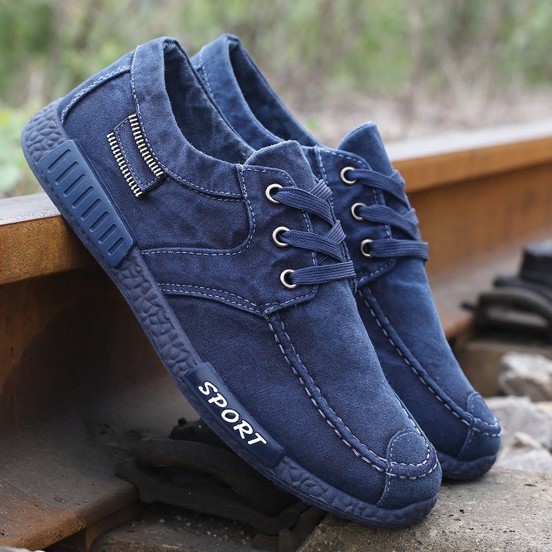 Canvas Shoes Men's Large Size Cloth Shoes - Taylor K Shop