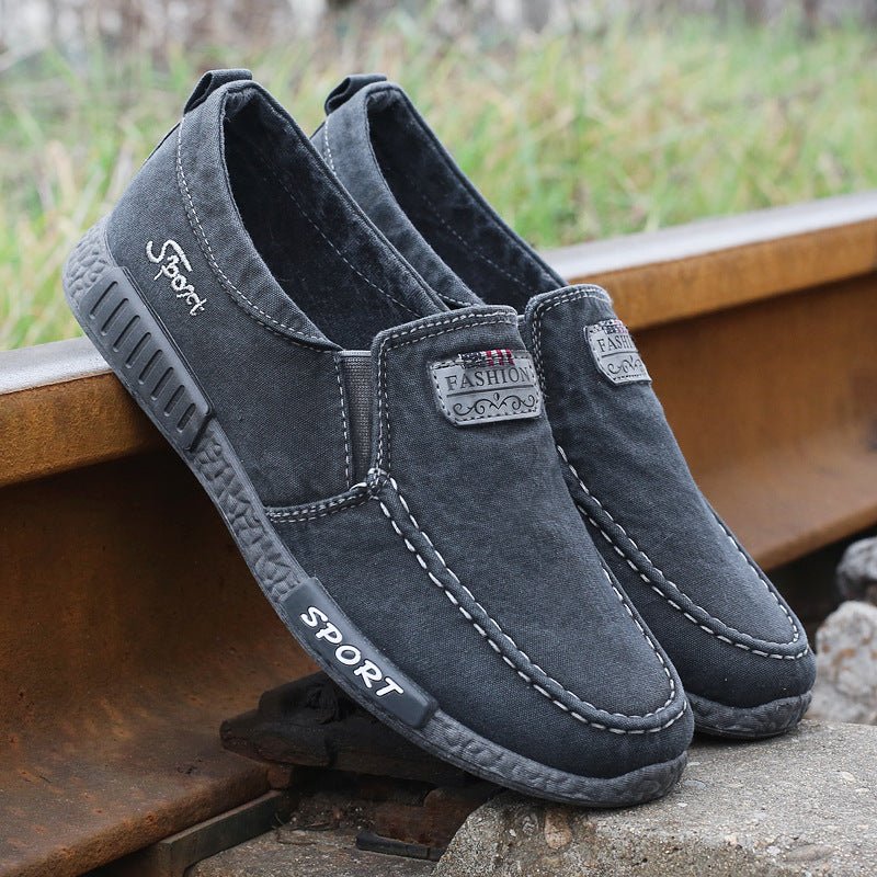 Canvas Shoes Men's Large Size Cloth Shoes - Taylor K Shop
