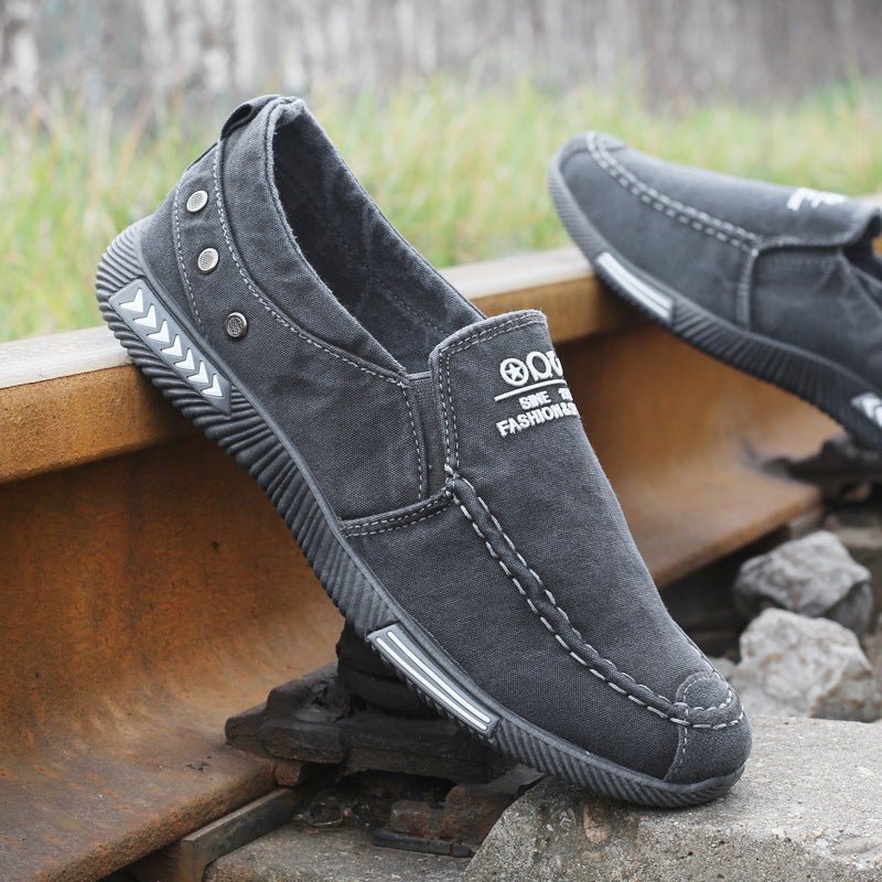 Canvas Shoes Men's Large Size Cloth Shoes - Taylor K Shop