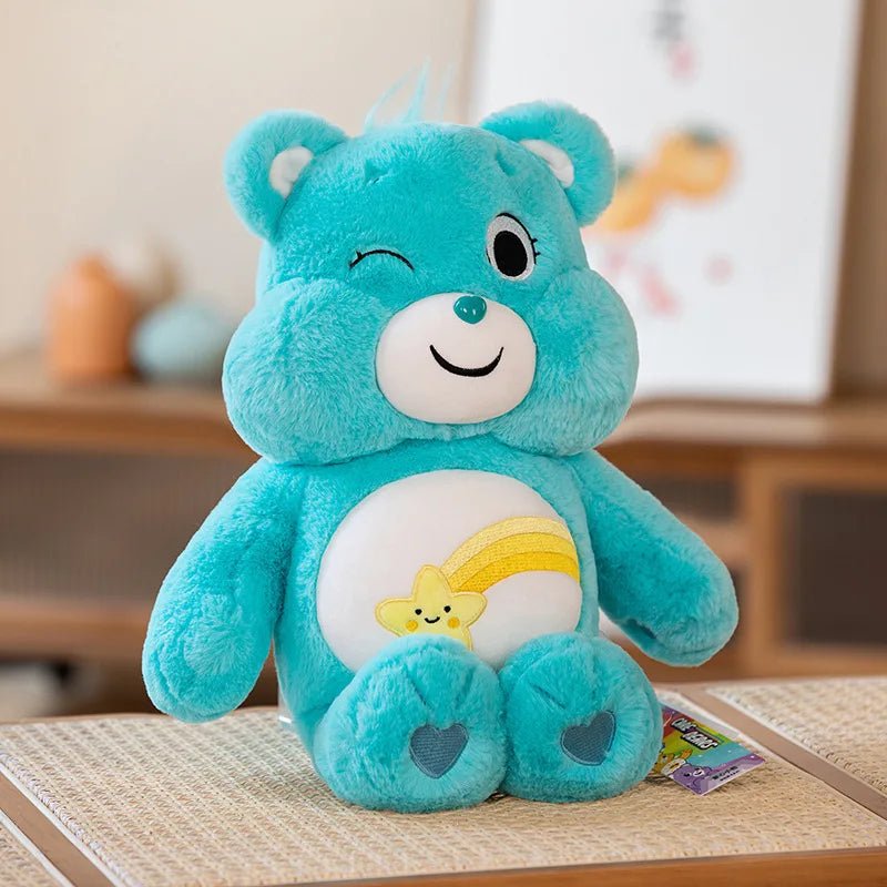 Care Bears Blue Angry Rainbow Plush Toy by MINISO - Taylor K Shop
