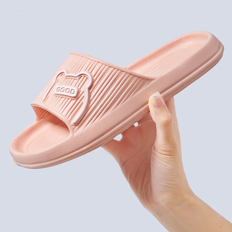 Cartoon Bear Shoes EVA Slippers Bathroom House Shoes - Taylor K Shop