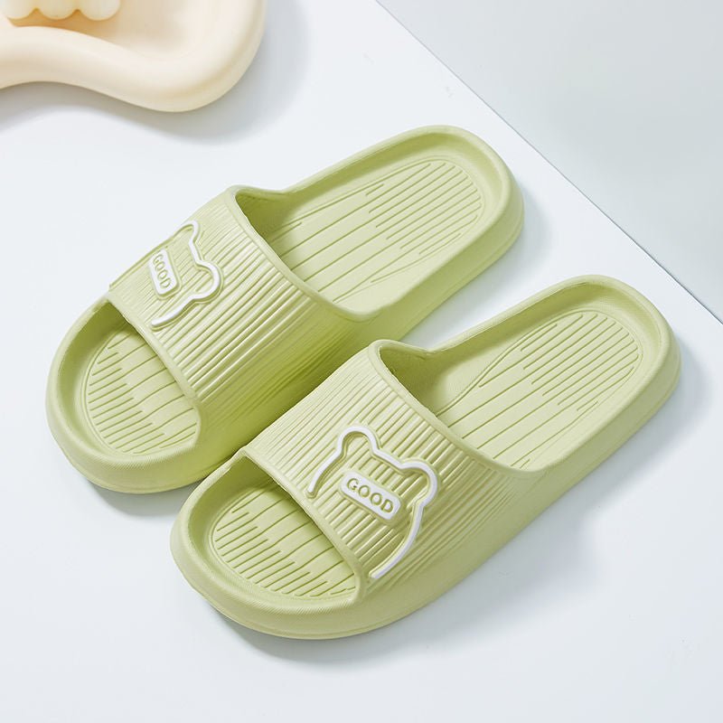 Cartoon Bear Shoes EVA Slippers Bathroom House Shoes - Taylor K Shop
