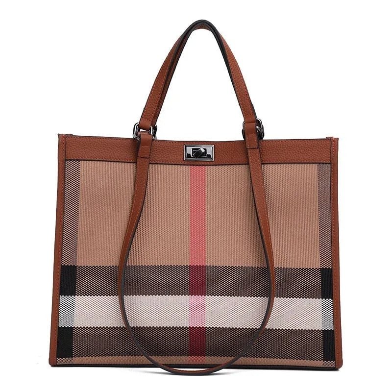 Casual Lady Large Capacity Shopping Bag Luxury Designer Leather Tote Bags Fashion Women Handbags Large Shoulder Bag - Taylor K Shop
