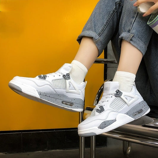 Casual Shoes Breathable High Top Sneakers - Taylor K Shop