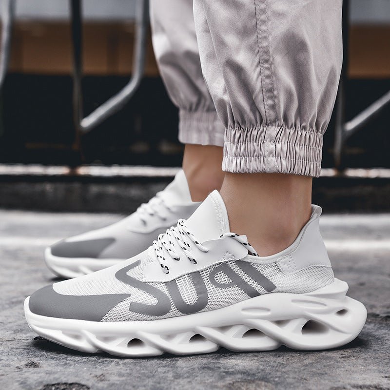 Casual sports shoes flying woven breathable shoes - Taylor K Shop
