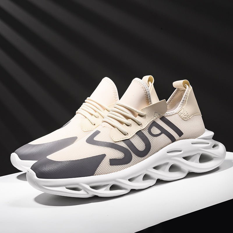 Casual sports shoes flying woven breathable shoes - Taylor K Shop