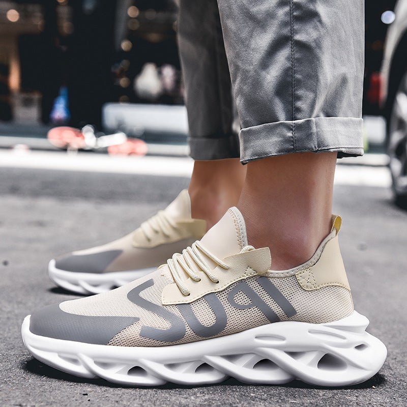 Casual sports shoes flying woven breathable shoes - Taylor K Shop
