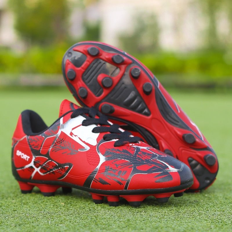 Cheap Childrens Football Shoes Long Spikes Non - slip Grass Training Shoes Boys Original Society Football Boot Free Shipping - Taylor K Shop