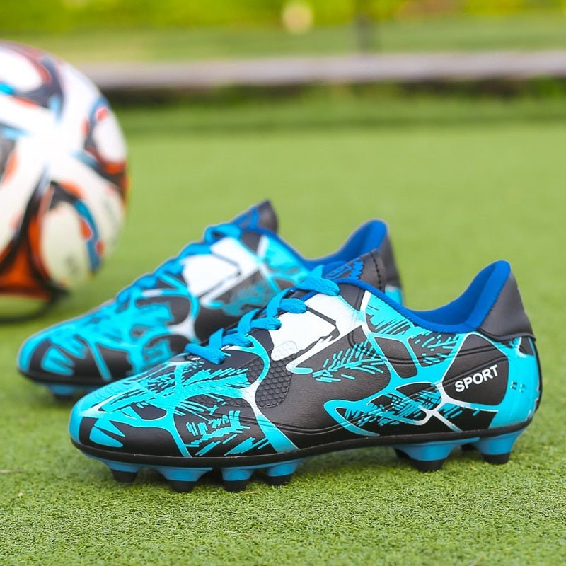 Cheap Childrens Football Shoes Long Spikes Non - slip Grass Training Shoes Boys Original Society Football Boot Free Shipping - Taylor K Shop