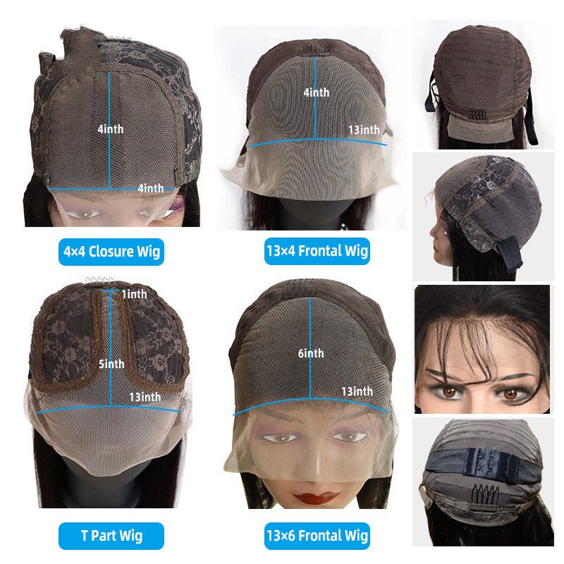 Chestnut Brown Pre - drawn Lace Wig With Baby Hair - Taylor K Shop