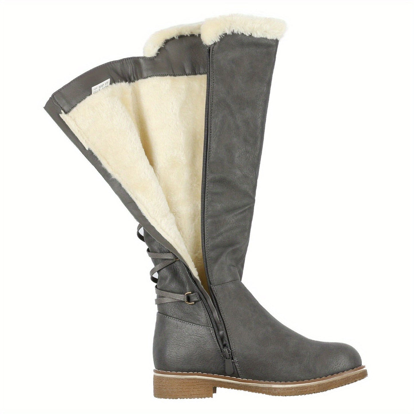 Chic Faux Fur KneeHigh Boots with Cozy Lining - Taylor K Shop