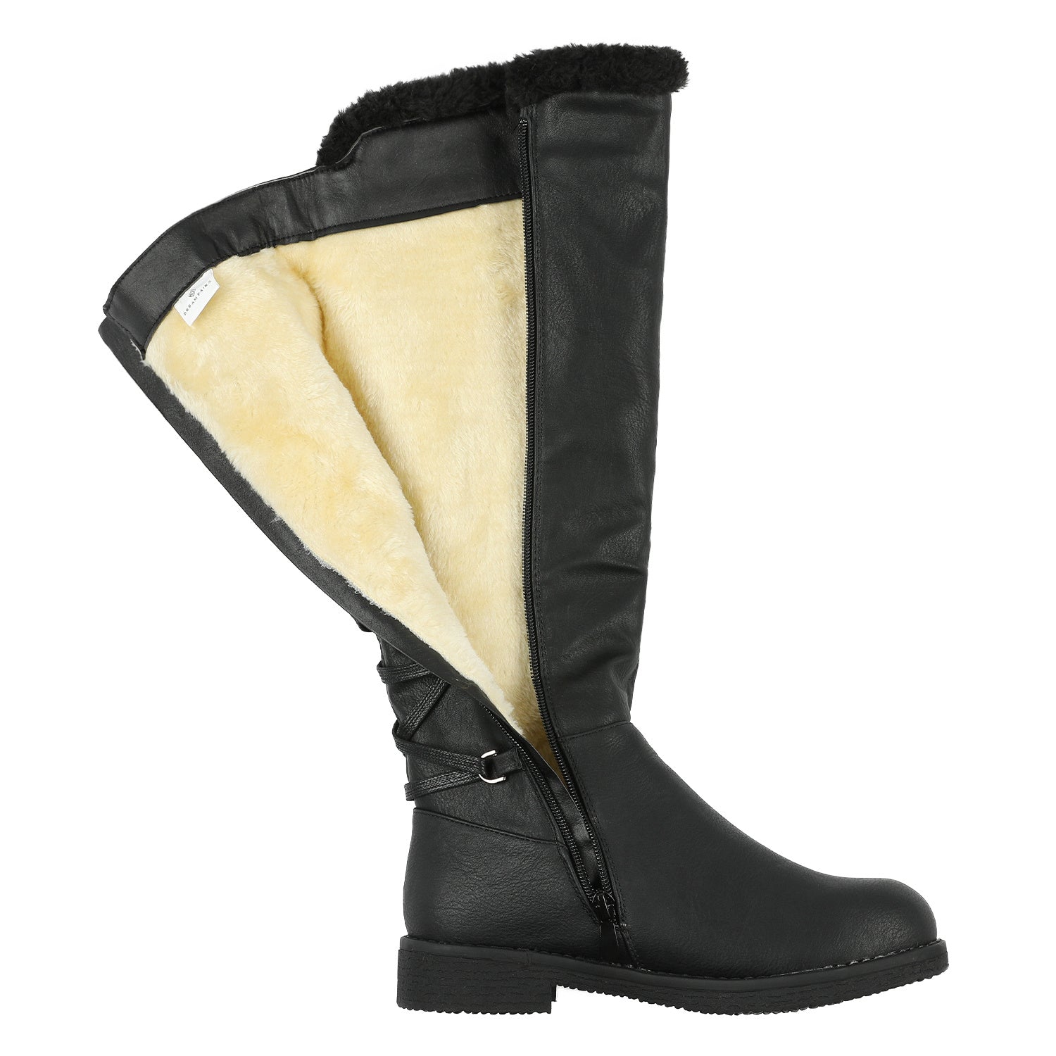 Chic Faux Fur KneeHigh Boots with Cozy Lining - Taylor K Shop