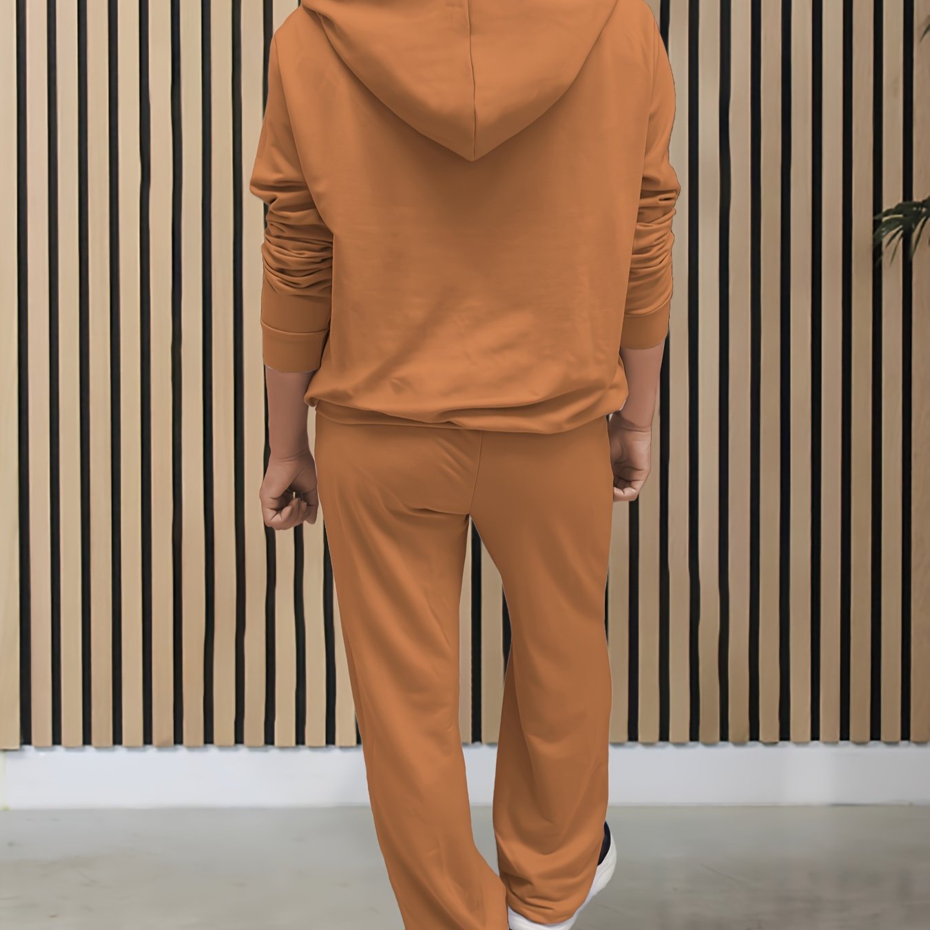 Chic Womens Solid Color Hoodie Pants Set - Taylor K Shop