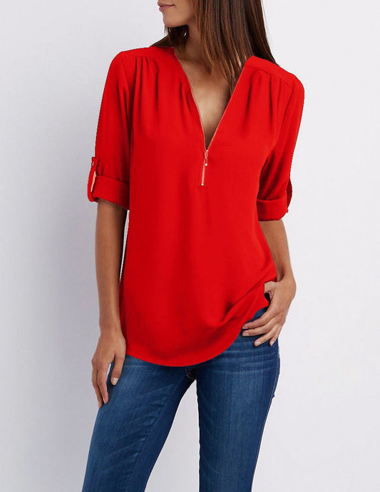 Chiffon Blouse - Taylor K Shop