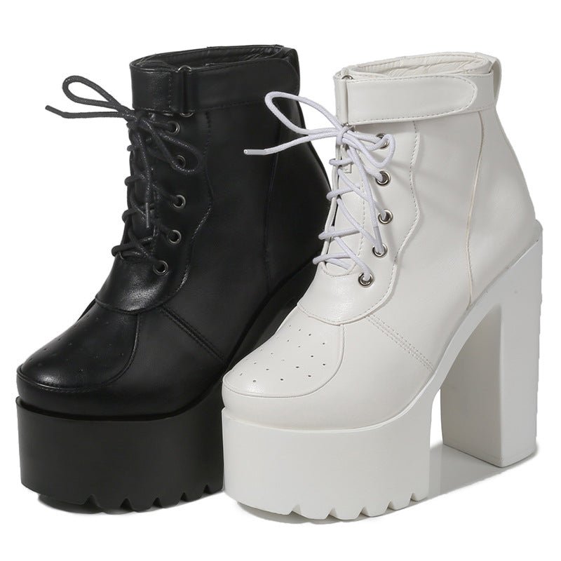 Chunky Martin ankle boots - Taylor K Shop