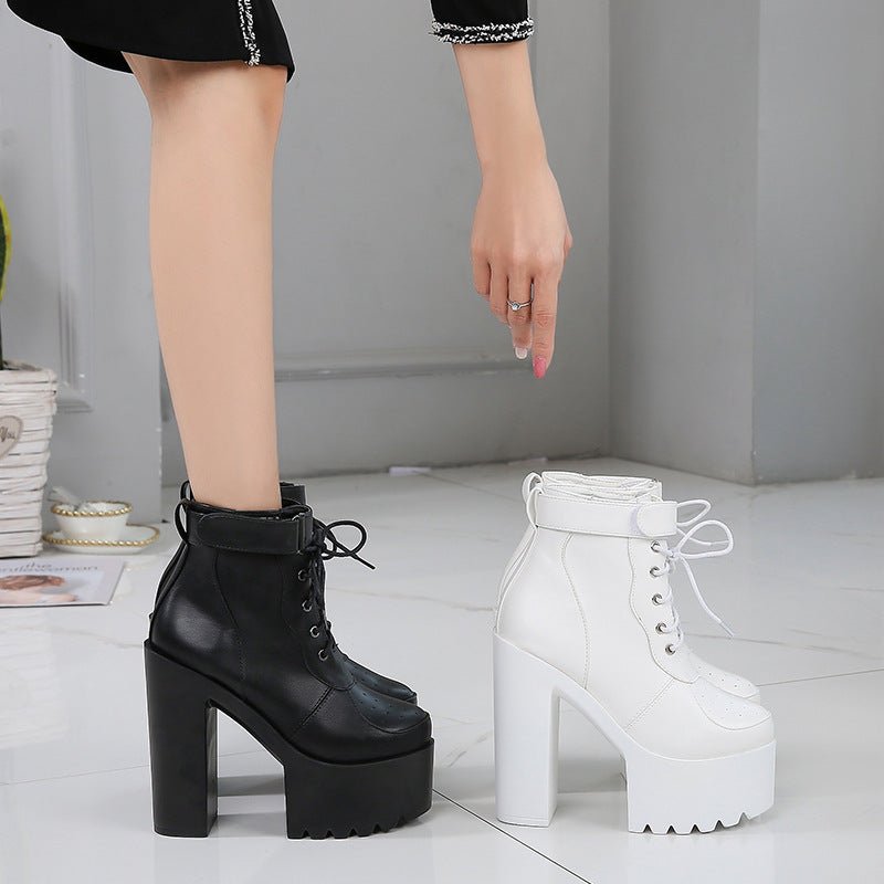 Chunky Martin ankle boots - Taylor K Shop