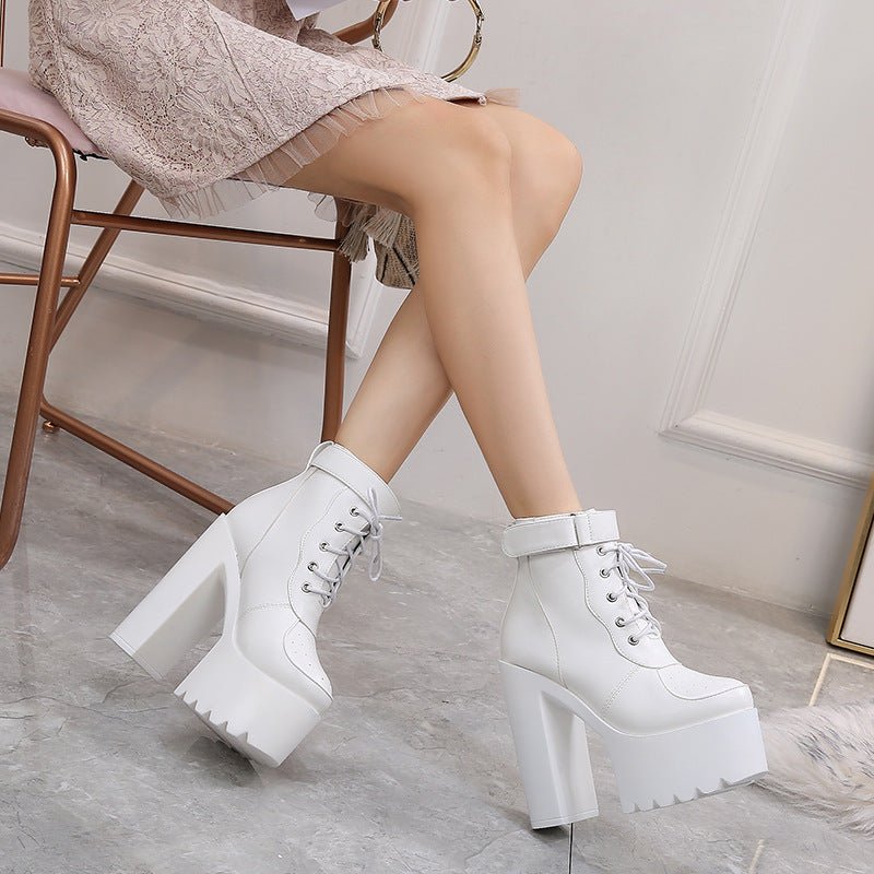 Chunky Martin ankle boots - Taylor K Shop