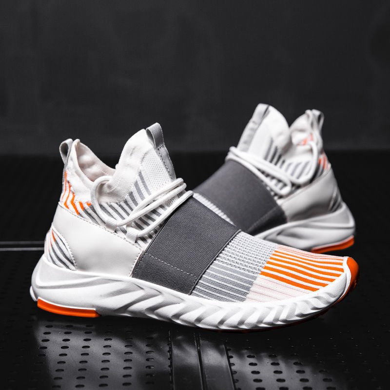 Classic Fashion Breathable Men Sneakers Lightweight Mens Shoes Casual High Quality Male Footwear Lace Up Walking Shoes High Tops - Taylor K Shop