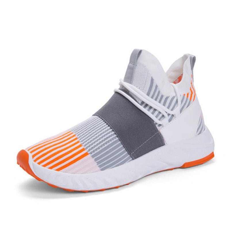 Classic Fashion Breathable Men Sneakers Lightweight Mens Shoes Casual High Quality Male Footwear Lace Up Walking Shoes High Tops - Taylor K Shop