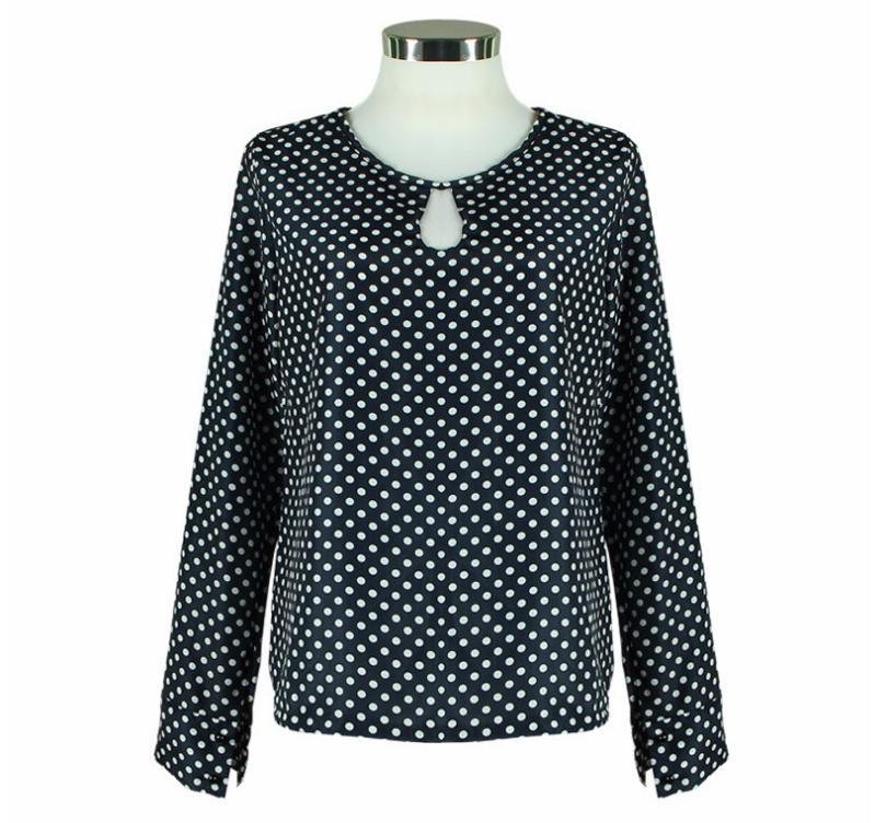 Classic Polka Dot Blouse - Taylor K Shop